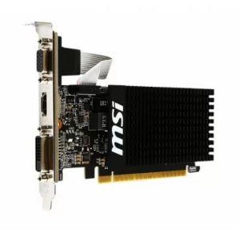 Msı Geforce GT710 2GD3H LP 2GB Ddr3 64Bıt 1Xvga 1Xhdmı 1Xdvı Ekran Kartı