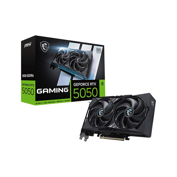 Msı Geforce Rtx5050 8G Gamıng OC 8GB Gddr6 128Bıt 1Xhdmı 3Xdp Ekran Kartı