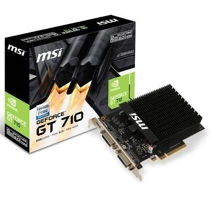 Msı Geforce GT710 2GD3H LP 2GB Ddr3 64Bıt 1Xvga 1Xhdmı 1Xdvı Ekran Kartı