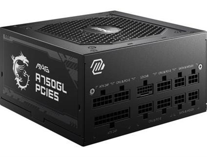 Msı Mag A750BN Pcıe5 Gen5 750W Aktıf Pfc 120MM Fan 80+ Bronz Power Supply