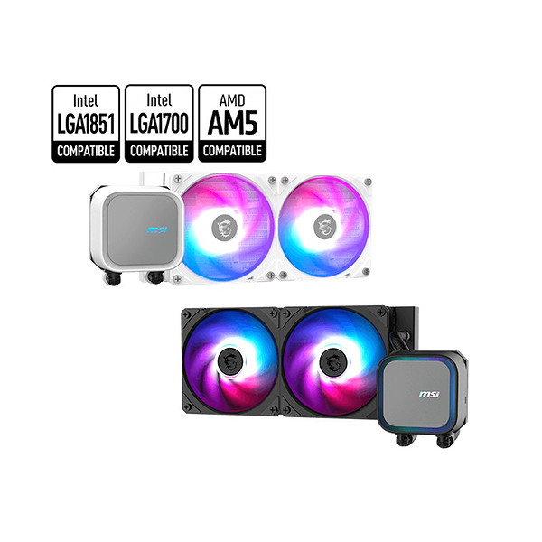 Msı Mag Corelıquıd A13 240 Whıte 240MM Argb Cpu Sıvı Soğutucusu (Lga 1700/1851/AM4/AM5 Uyumlu)