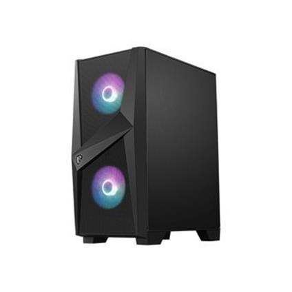 Msı Mag Forge 100R Temperlı Cam Argb Psu Yok 2X120MM 1X120MM Gamıng Atx Kasa Siyah