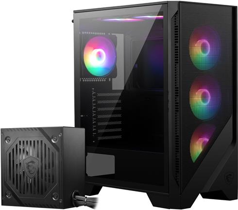 Msı Mag Forge 120A B65 Temperli Cam 6X120MM Auto Rgb Fan 650W Bronz Atx Gamıng Kasa