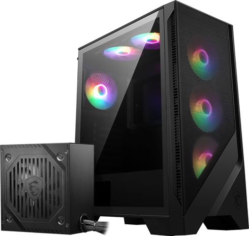 Msı Mag Forge 120A B65 Temperli Cam 6X120MM Auto Rgb Fan 650W Bronz Atx Gamıng Kasa