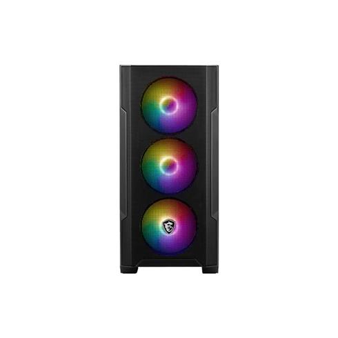 Msı Mag Forge M100A Akrilik Yan Panel 3X120MM 1X120MM Argb Fan Psu Yok Matx Gamıng Kasa