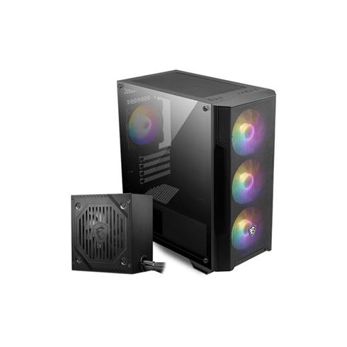 Msı Mag Forge M100A D60 600W 80+ Akrilik Yan Panel 3X120MM 1X120MM Argb Bronze Matx Gamıng Kasa