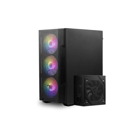 Msı Mag Forge M100A D60 600W 80+ Akrilik Yan Panel 3X120MM 1X120MM Argb Bronze Matx Gamıng Kasa