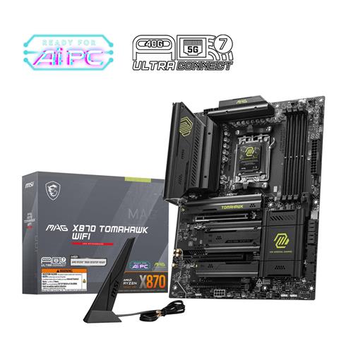 Msı Mag X870 Tomahawk Wıfı Ddr5 8400MT/S 1Xhdmı 2Xusb4 4XM.2 Atx AM5 (Amd AM5 9000/8000/7000 Serileri İle Uyumlu)