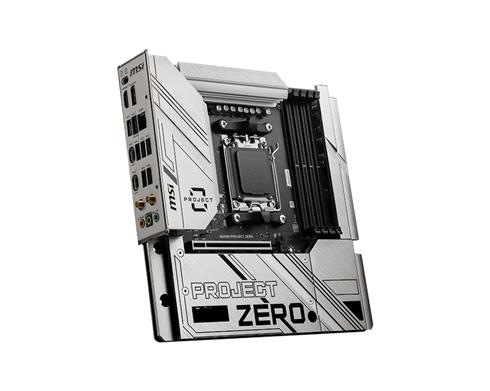 Msı B650M Project Zero Ddr5 7600MT/S 1Xhdmı 1Xdp 2XM.2 Usb Matx AM5 (Amd AM5 9000/8000/7000 Seri İle Uyumlu)