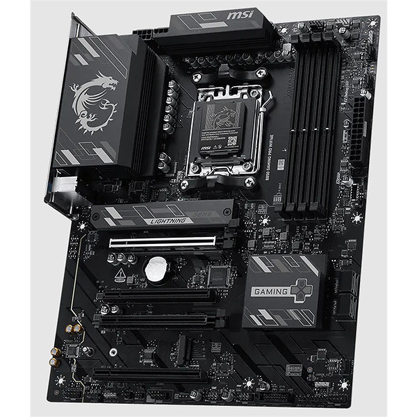 Msı MB B850 Gamıng Pro Wıfı6e Ddr5 8200MT/S 1Xhdmı 1Xdp 2XM.2 Usb Atx AM5 (Amd AM5 9000/8000/7000 Seri İle Uyumlu)