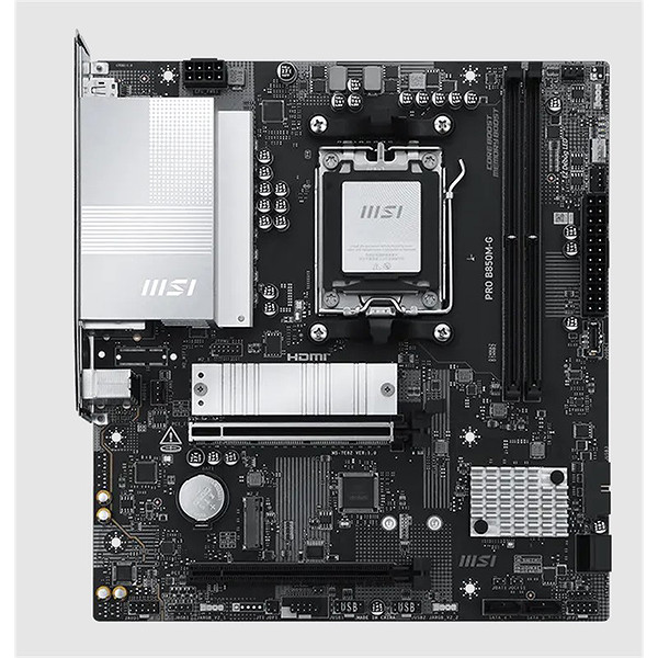 Msı Pro B850M-G Ddr5 8200MT/S 1Xhdmı 1Xdp 2XM.2 Usb Matx AM5 (Amd AM5 9000/8000/7000 Seri İle Uyumlu)