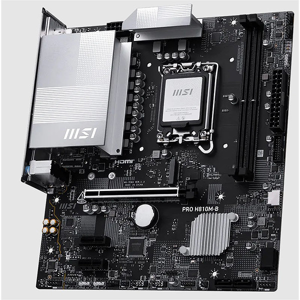Msı Pro H810M-B Ddr5 6400Mhz 1Xhdmı 1Xdp 1XM.2 Matx 1851P (Intel Ultra Processors Serıes 2)