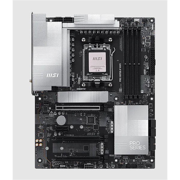 Msı Pro X870E-P Wıfı Ddr5 8200MT/S 1Xhdmı 3XM.2 Usb AM5 Atx(Amd AM5 9000/8000/7000 Serileri İle Uyumlu)