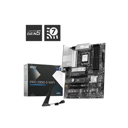 Msı Pro Z890-S Wıfı Ddr5 8600MT/S 1Xhdmı 1Xdp 1Xusb Type-C 3XM.2 Atx 1851P (Intel Ultra Processors Serıes 2)