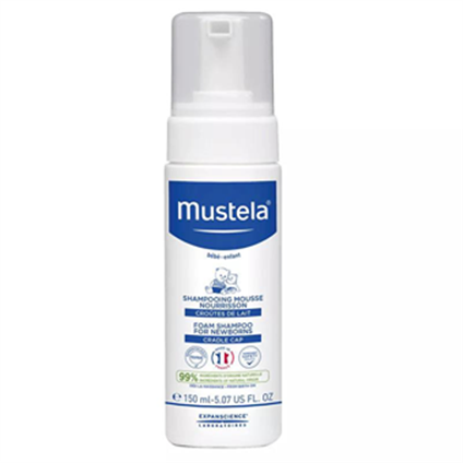 Mustela Yeni Doğan Konak Önleyici Köpük Şampuan 150 Ml