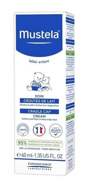 Mustela Cradle Cap Saç Pullanmalarına Karşı Bakım Kremi 40 Ml