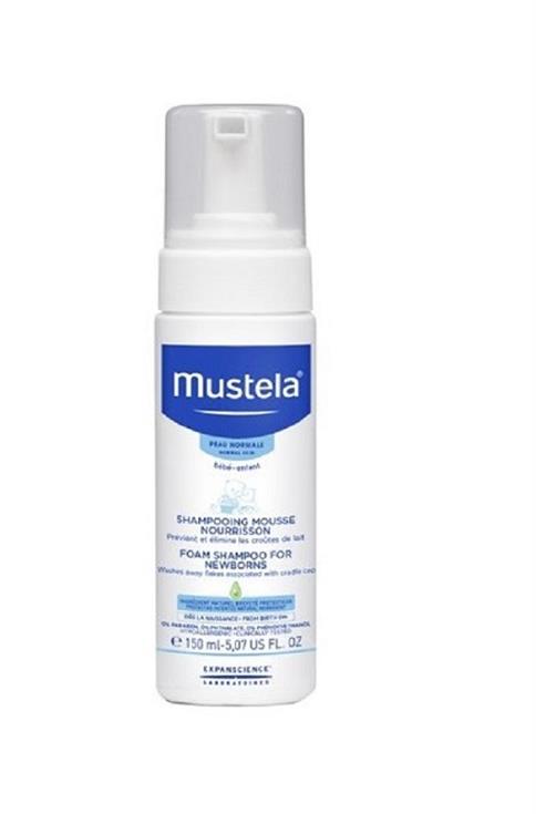 Mustela Yeni Doğan Konak Önleyici Köpük Şampuan 150 Ml