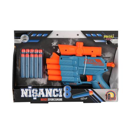 Fab 5757 4 Ağızlı Dart Atıcı Silah -Prestij Oyuncak