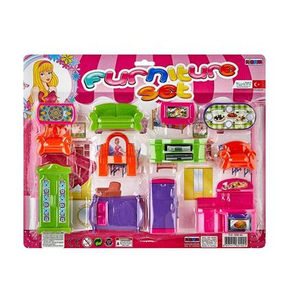 Nzm-102 Nizam, Mini Furniture - Büyük Eşya Seti / +3 Yaş