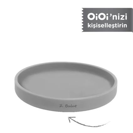 Oioi Basics Mama Tabağı Powder Grey