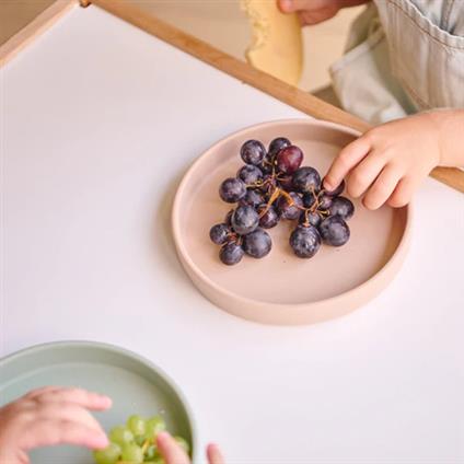 Oioi Basics Mama Tabağı Powder Grey