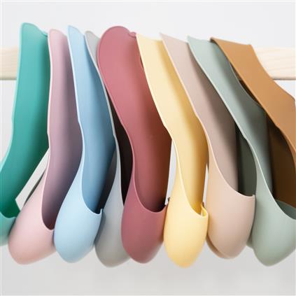 Oioi Basics Silikon Mama Önlüğü Aqua Green