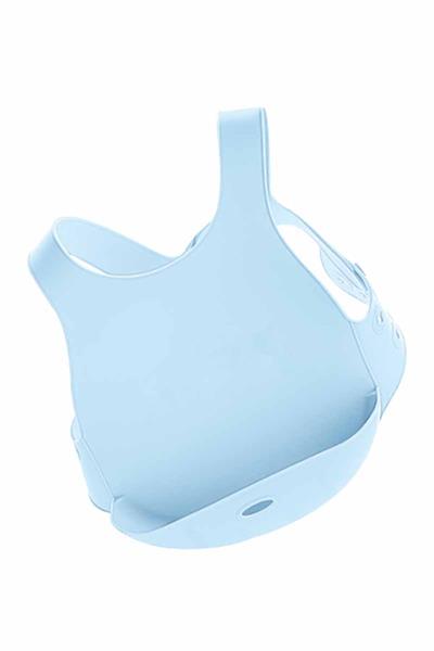 Oioi Silikon Mama Önlüğü Mineral Blue