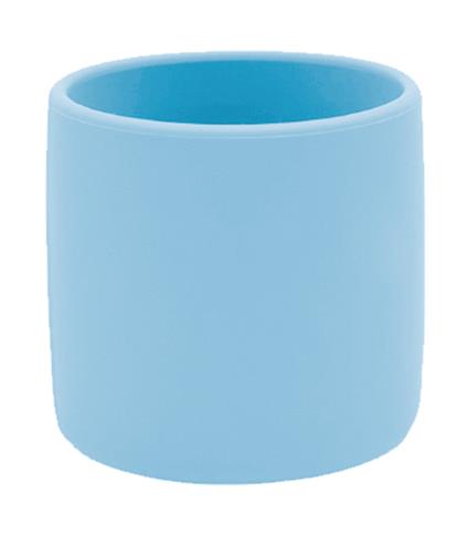 Oioi Silikon Mini Bardak Mineral Blue