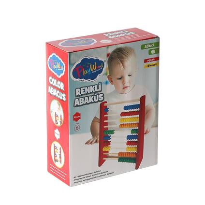 Ony-399 Ahşap Renkli Abaküs -Onyıl