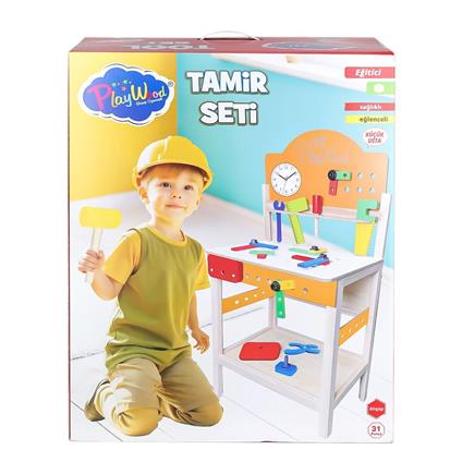 Ony-412 Ahşap Tamir Seti -Onyıl Oyuncak