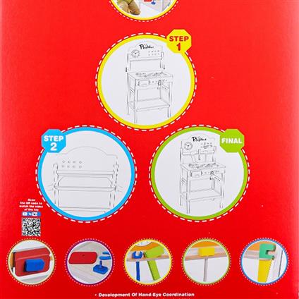 Ony-412 Ahşap Tamir Seti -Onyıl Oyuncak