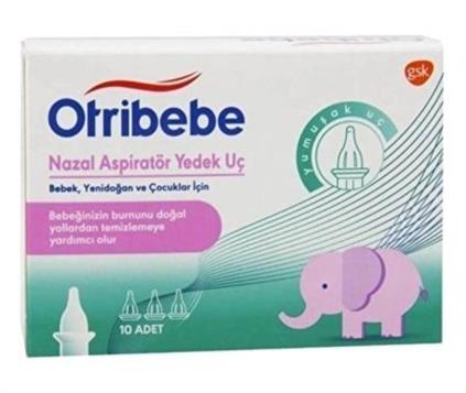 Otribebe Nazal Burun Aspiratörü Yedek Ucu 10 Adet