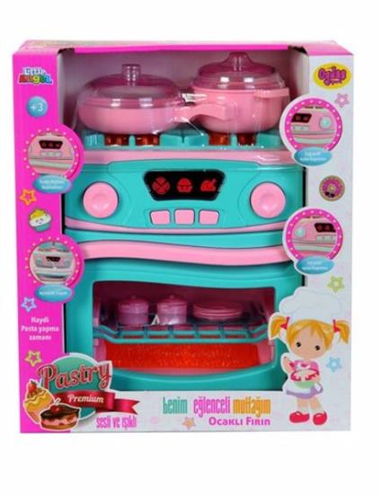 Oydaş Sesli Ve Işıklı Pilli Ocak Ve Fırın Seti 2609