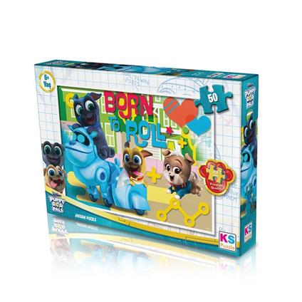 Pdp709 Puppy Dog Pals 50 Parça Çocuk Puzzle -KS Puzzle