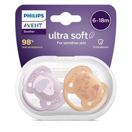Philips Avent Ultra Yumuşak Emzik 6-18 Ay Kız