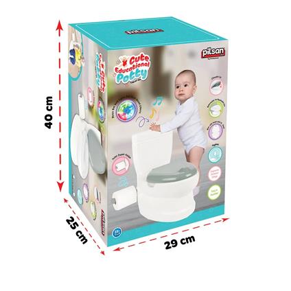 07 559 Eğitici Klozet Gri