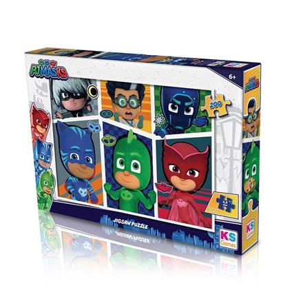 Pjm113 KS PJ Masks / 200 Parça Puzzle