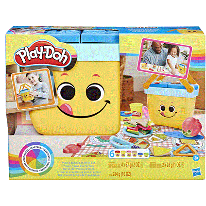 F6916 Play-Doh Piknik Şekilleri Başlangıç Seti +3 Yaş