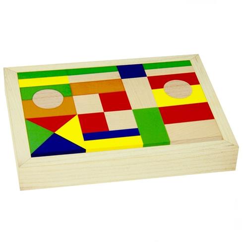 Playwood 29 Parça Ahşap Bloklar