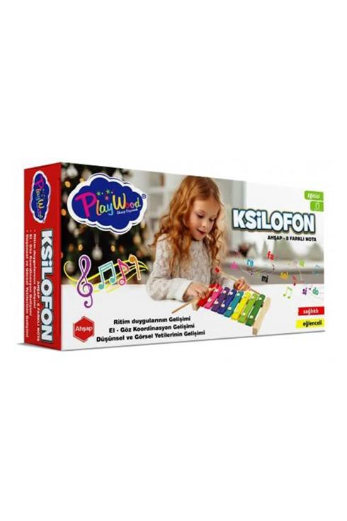 Playwood Ahşap 8 Farklı Notalı Ksilofon 405