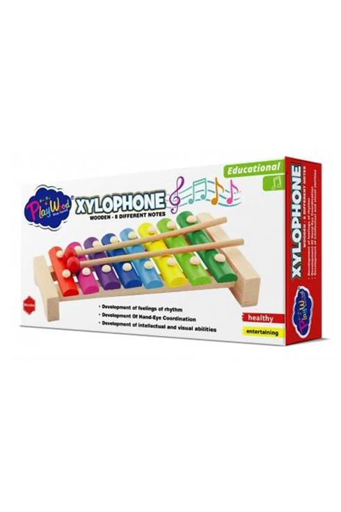 Playwood Ahşap 8 Farklı Notalı Ksilofon 405