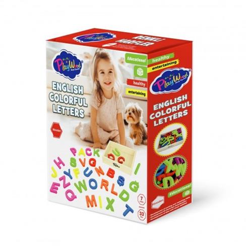 Ony-402 Ahşap Renkli Harfler 33 Parça -Onyıl Oyuncak