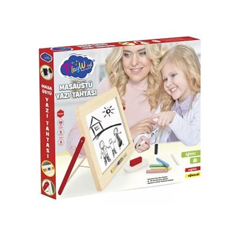 Playwood Ahşap Masa Üstü Yazı Tahtası 385