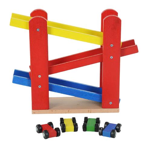 Playwood Ahşap Otopark 5 Araba İlaveli 382