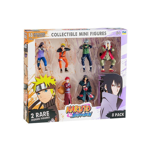 Pmı Nsh2070s Naruto 8Lİ Koleksiyon Figür Seti Asorti