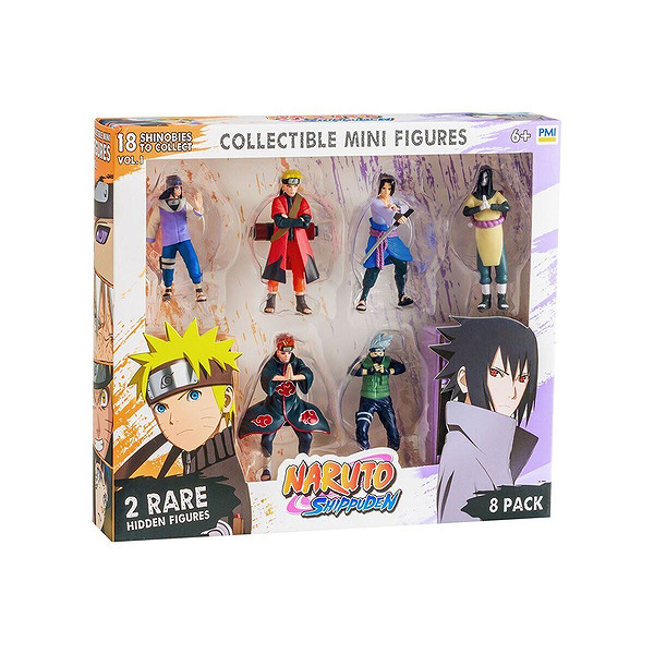 Pmı Nsh2070s Naruto 8Lİ Koleksiyon Figür Seti Asorti