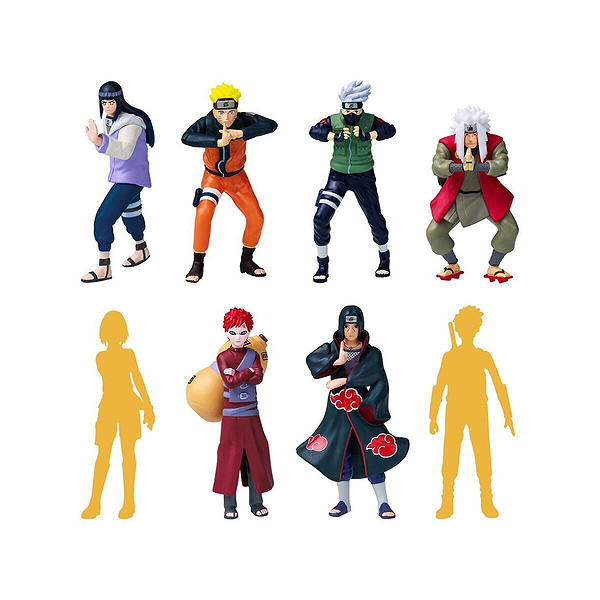 Pmı Nsh2070s Naruto 8Lİ Koleksiyon Figür Seti Asorti