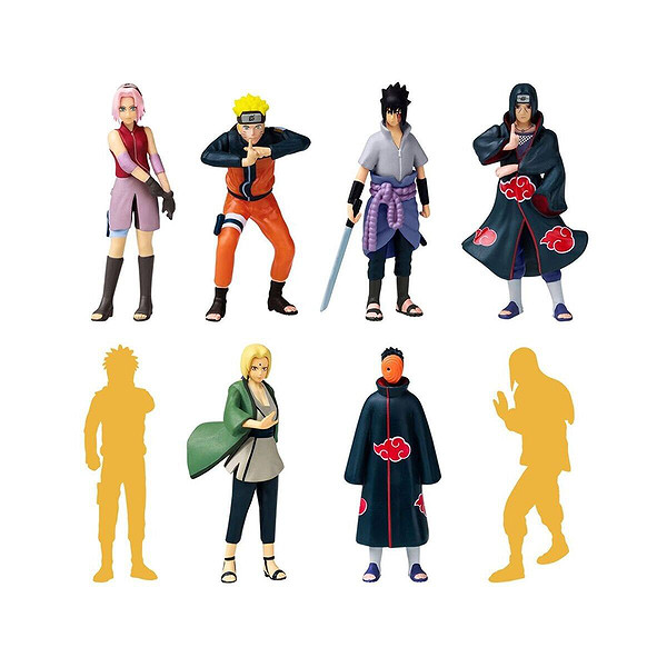 Pmı Nsh2070s Naruto 8Lİ Koleksiyon Figür Seti Asorti
