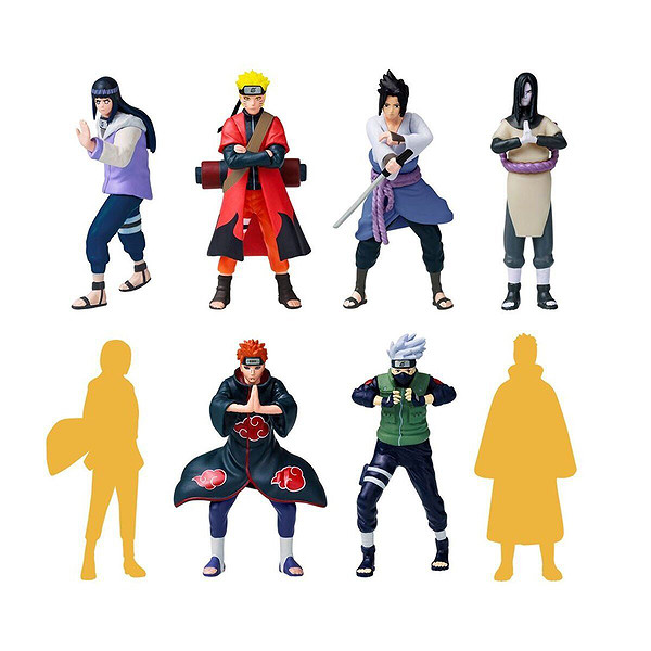 Pmı Nsh2070s Naruto 8Lİ Koleksiyon Figür Seti Asorti