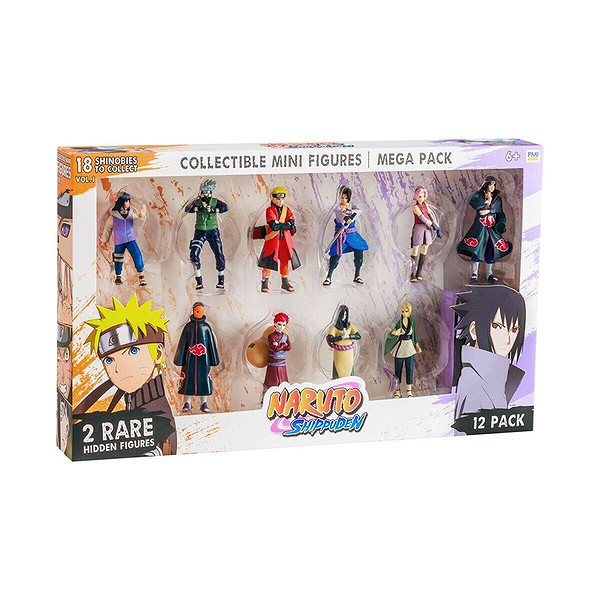 Pmı Nsh2080s Naruto 12Lİ Koleksşyon Figür Seti Asorti
